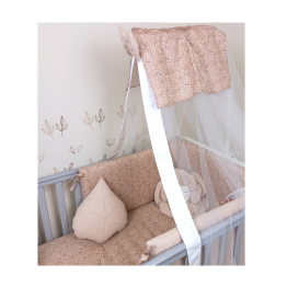 Baby star Σετ προίκας κρεβατιού Φυλλώματα 3τμχ